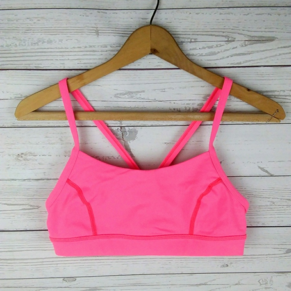 lululemon NWOT Neon Pink sports bra